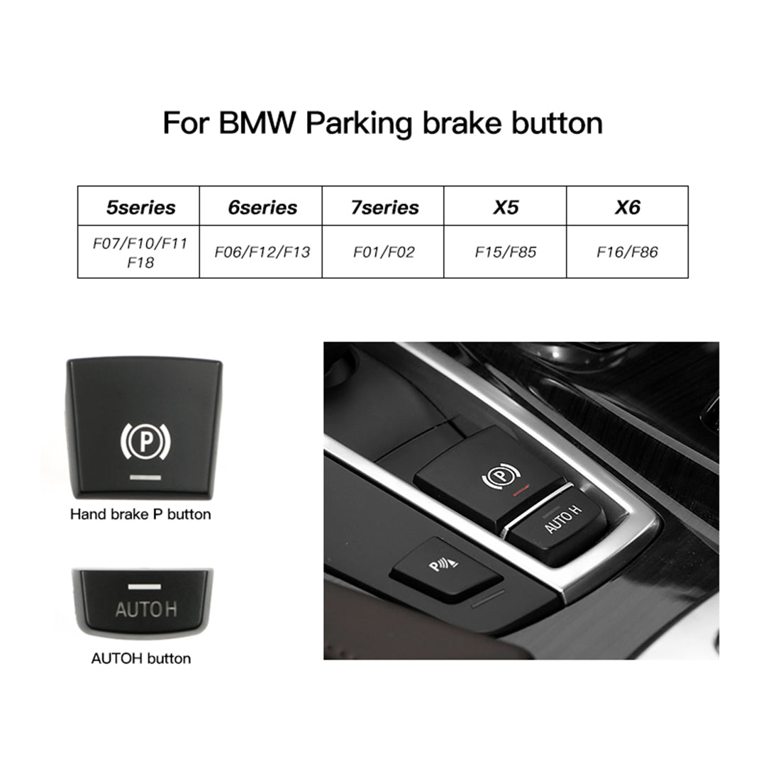 BMW 5/6/7 Series X5 X6 Parking Brake P Button 2008-2018 F07 F10 F11 F06 F12 F13 F01 F02