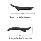 BMW 5 Series Inner Door Pull Handle Kit with Leather 2010-2017 F10 F11