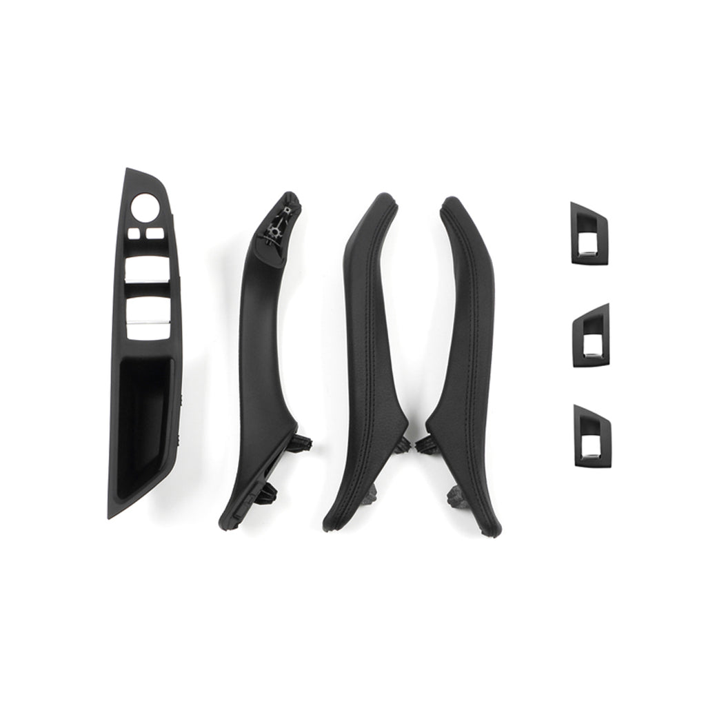 BMW 5 Series Inner Door Pull Handle Kit with Leather 2010-2017 F10 F11