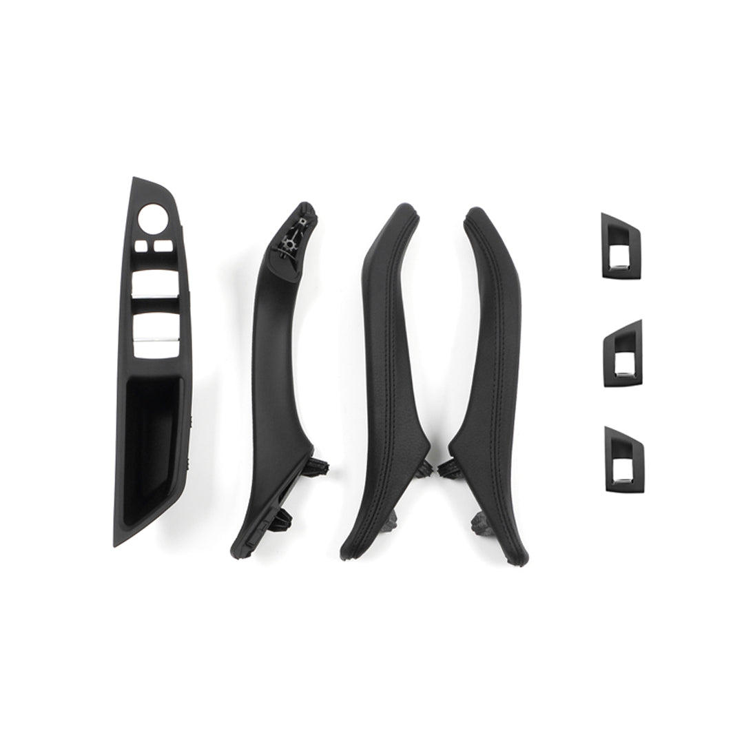 BMW 5 Series Inner Door Pull Handle Kit with Leather 2010-2017 F10 F11