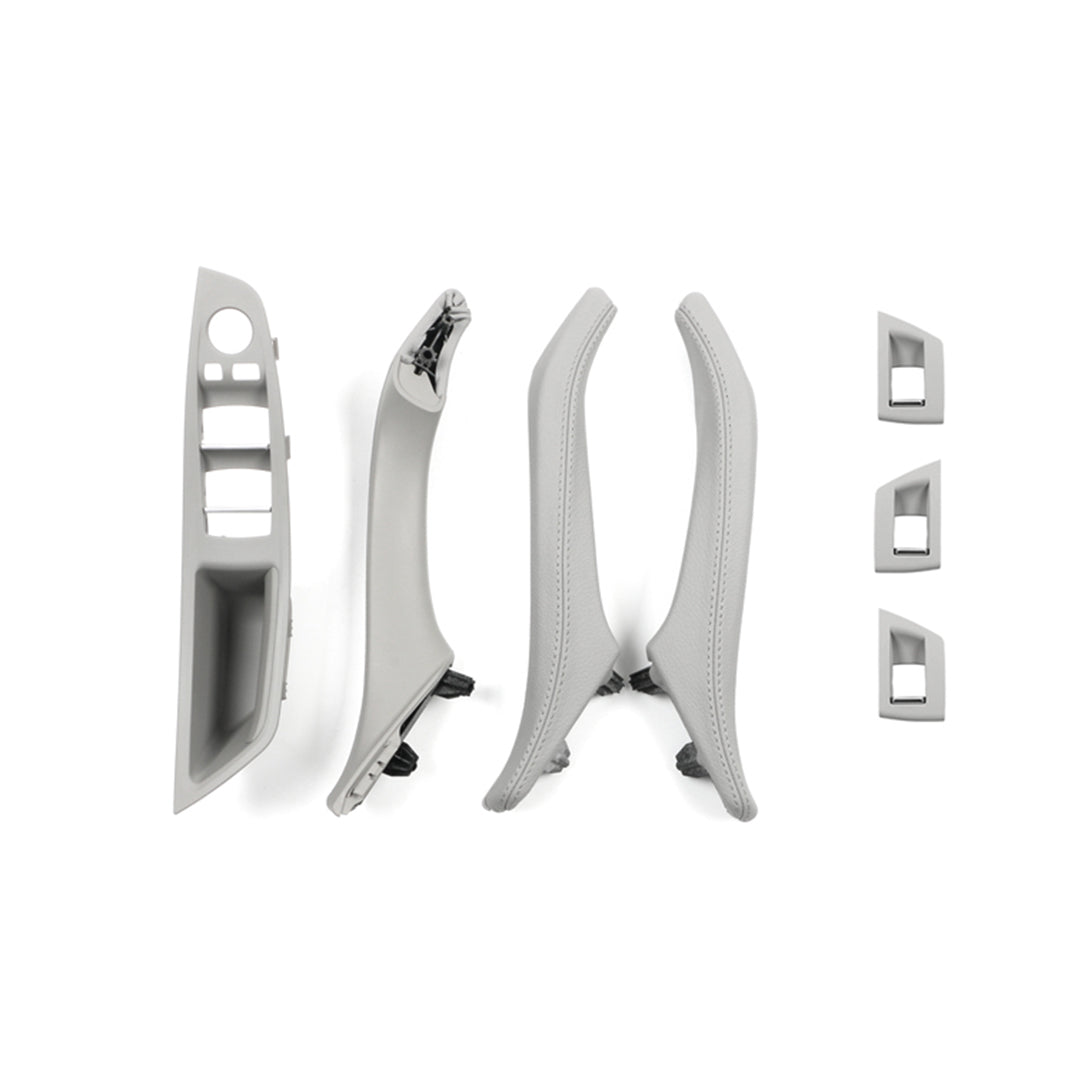 BMW 5 Series Inner Door Pull Handle Kit with Leather 2010-2017 F10 F11