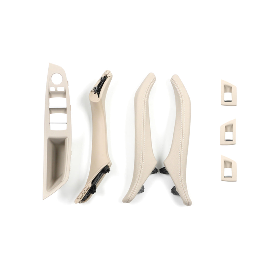 BMW 5 Series Inner Door Pull Handle Kit with Leather 2010-2017 F10 F11