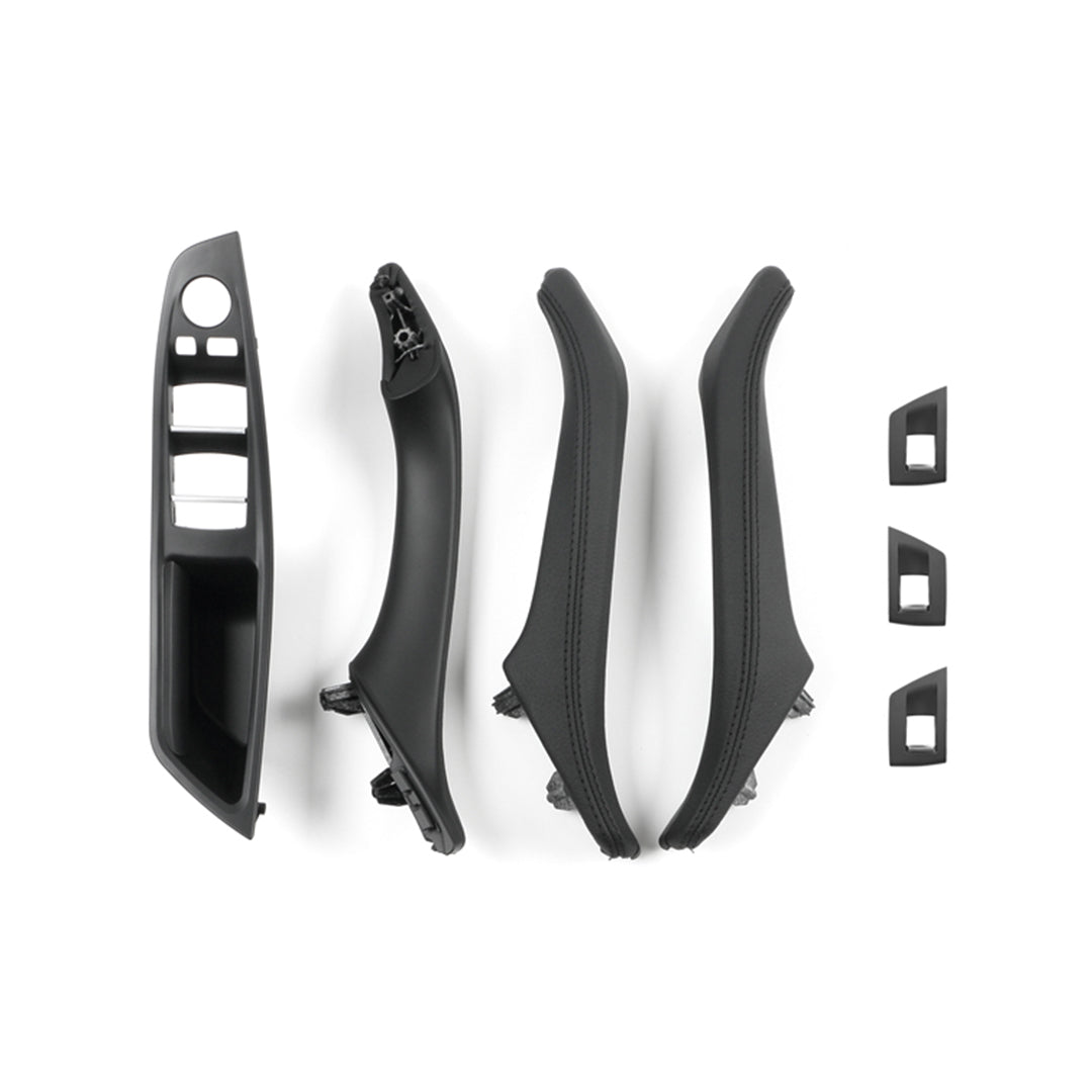 BMW 5 Series Inner Door Pull Handle Kit with Leather 2010-2017 F10 F11