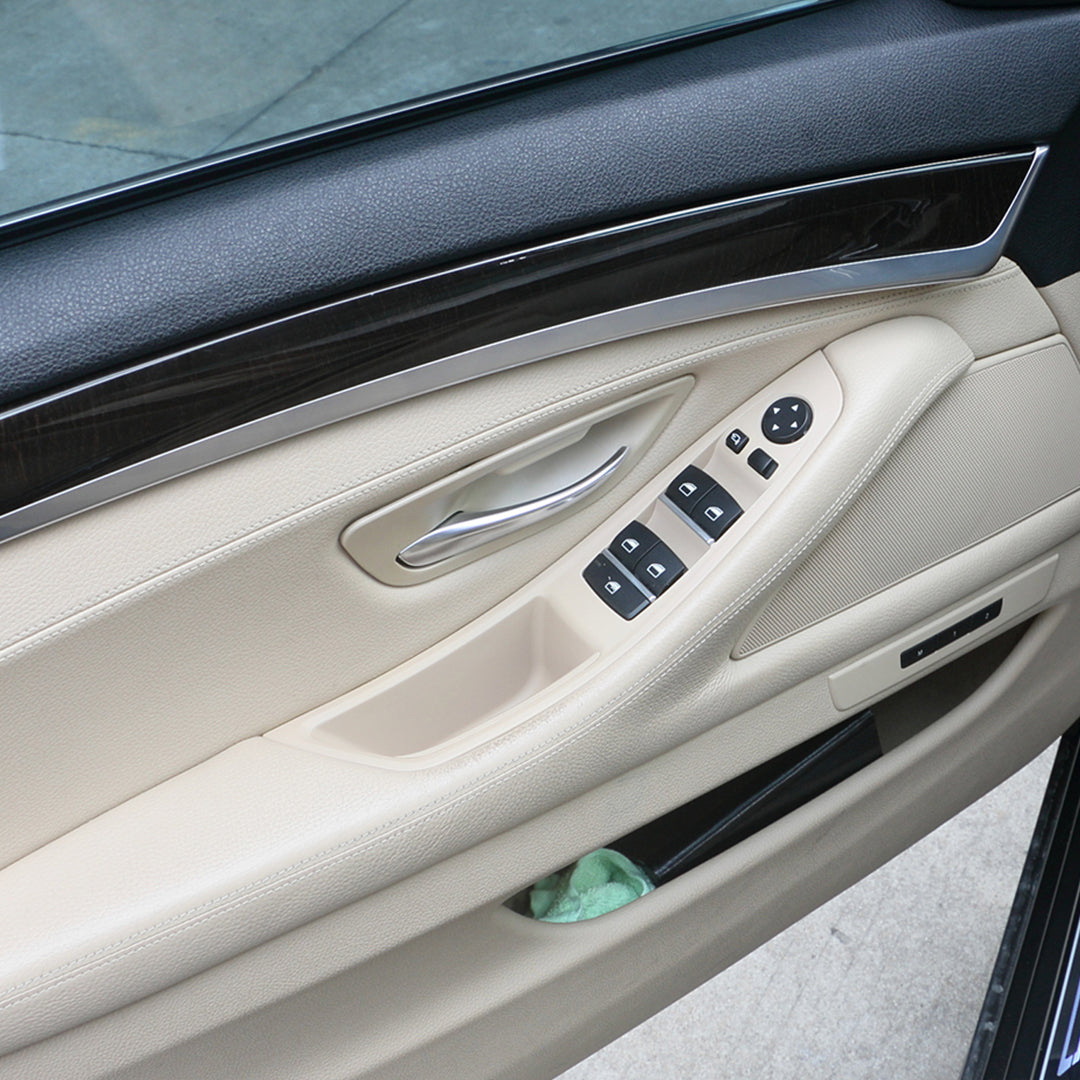 BMW 5 Series Inner Door Pull Handle Kit with Leather 2010-2017 F10 F11