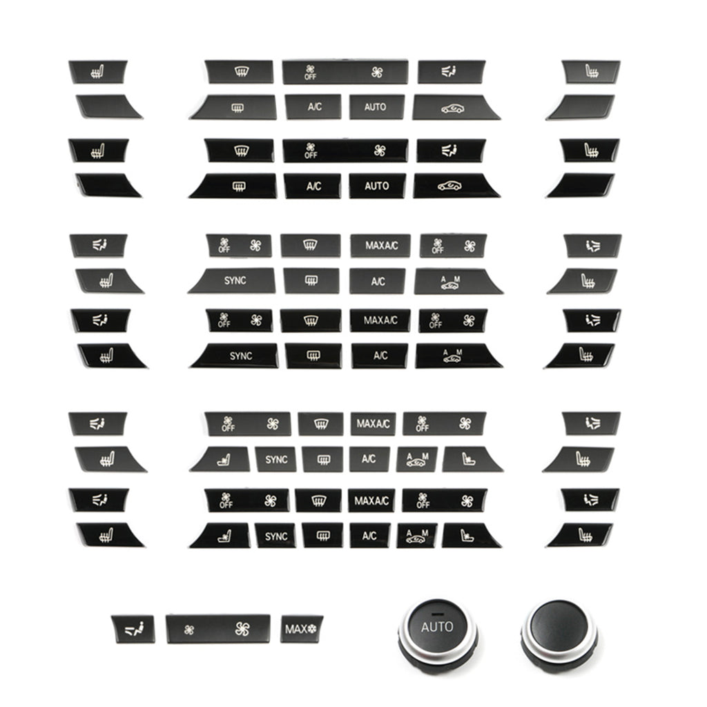 Climate Control Button Kit for BMW 5 6 7 Series X5 X6 2008-2019 F-Chassis