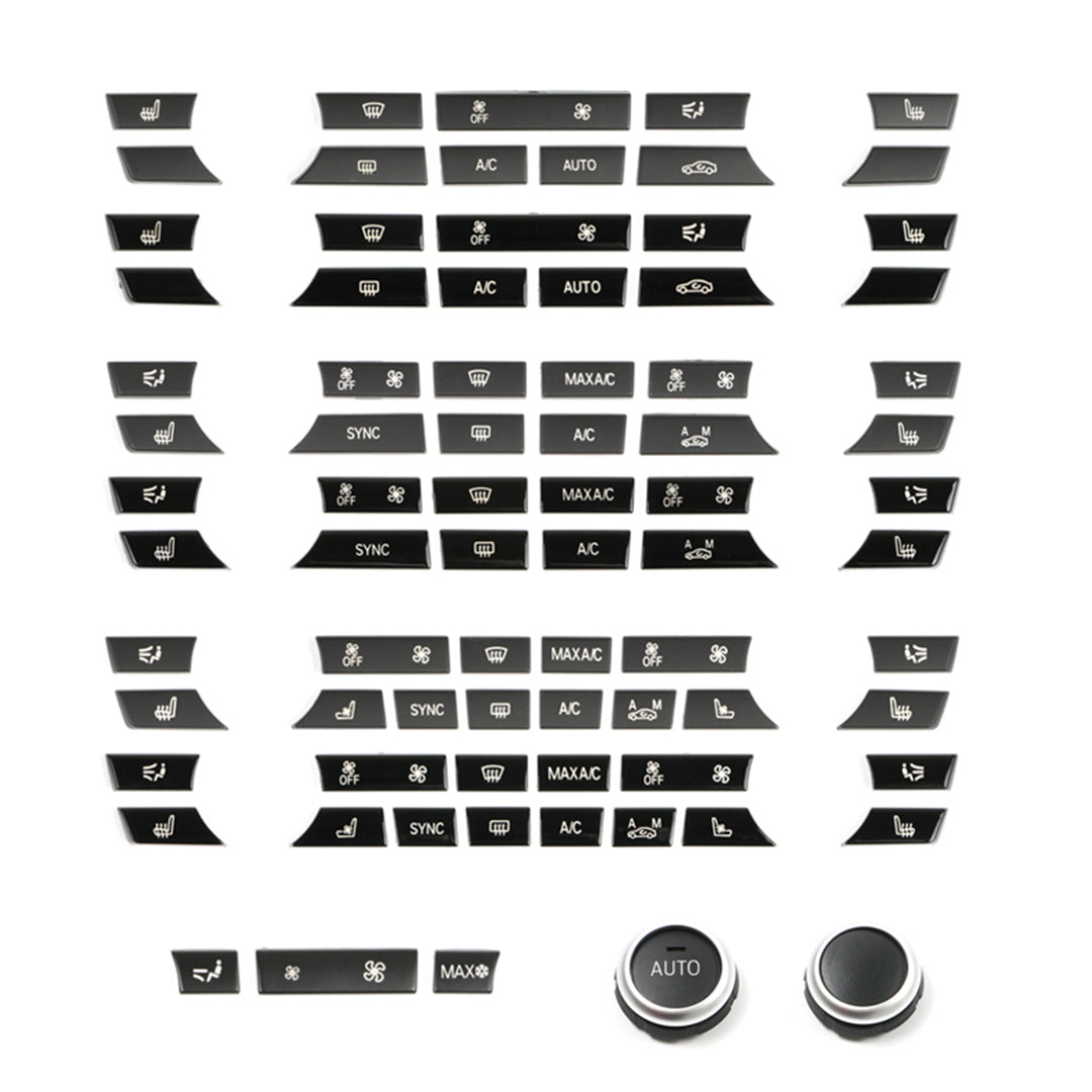 Climate Control Button Kit for BMW 5 6 7 Series X5 X6 2008-2019 F-Chassis