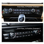 Climate Control Button Kit for BMW 5 6 7 Series X5 X6 2008-2019 F-Chassis