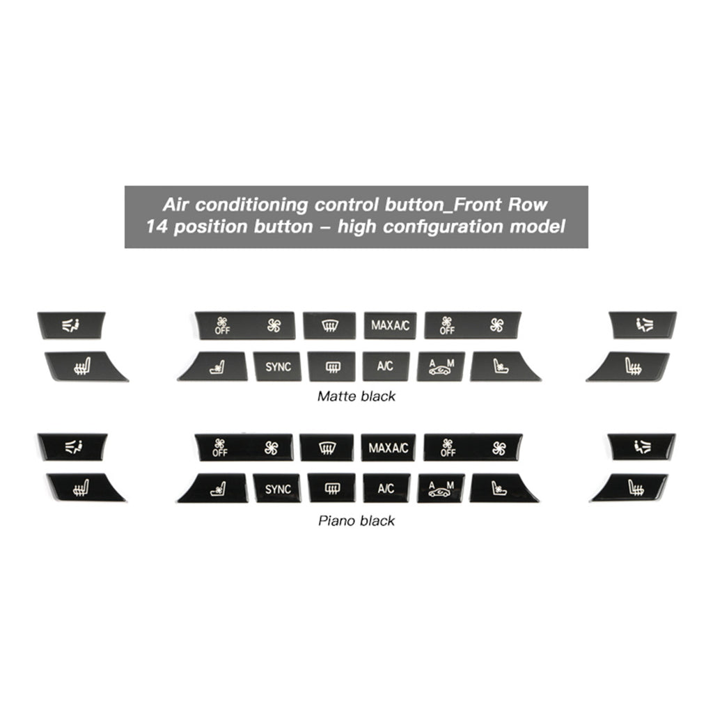 Climate Control Button Kit for BMW 5 6 7 Series X5 X6 2008-2019 F-Chassis