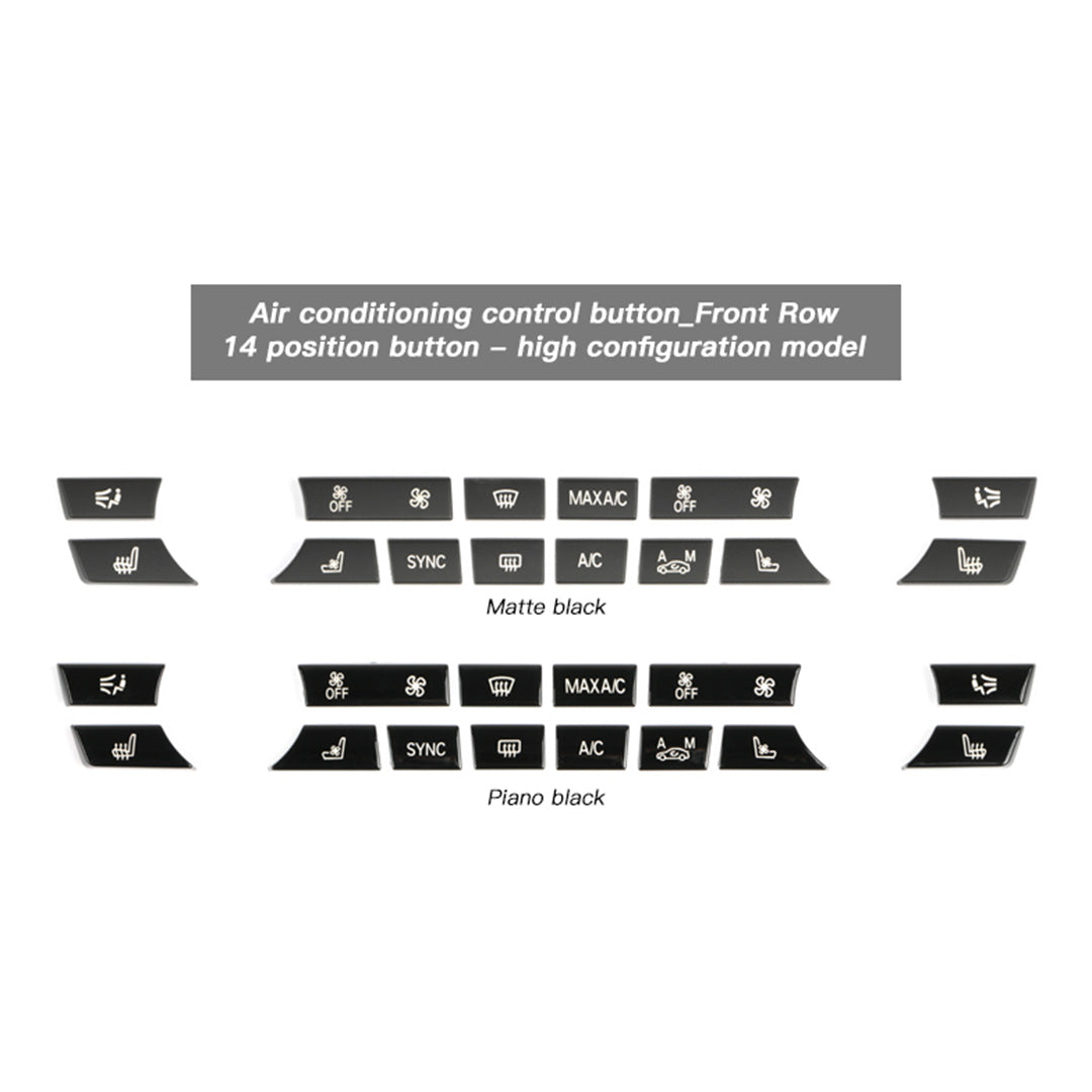 Climate Control Button Kit for BMW 5 6 7 Series X5 X6 2008-2019 F-Chassis