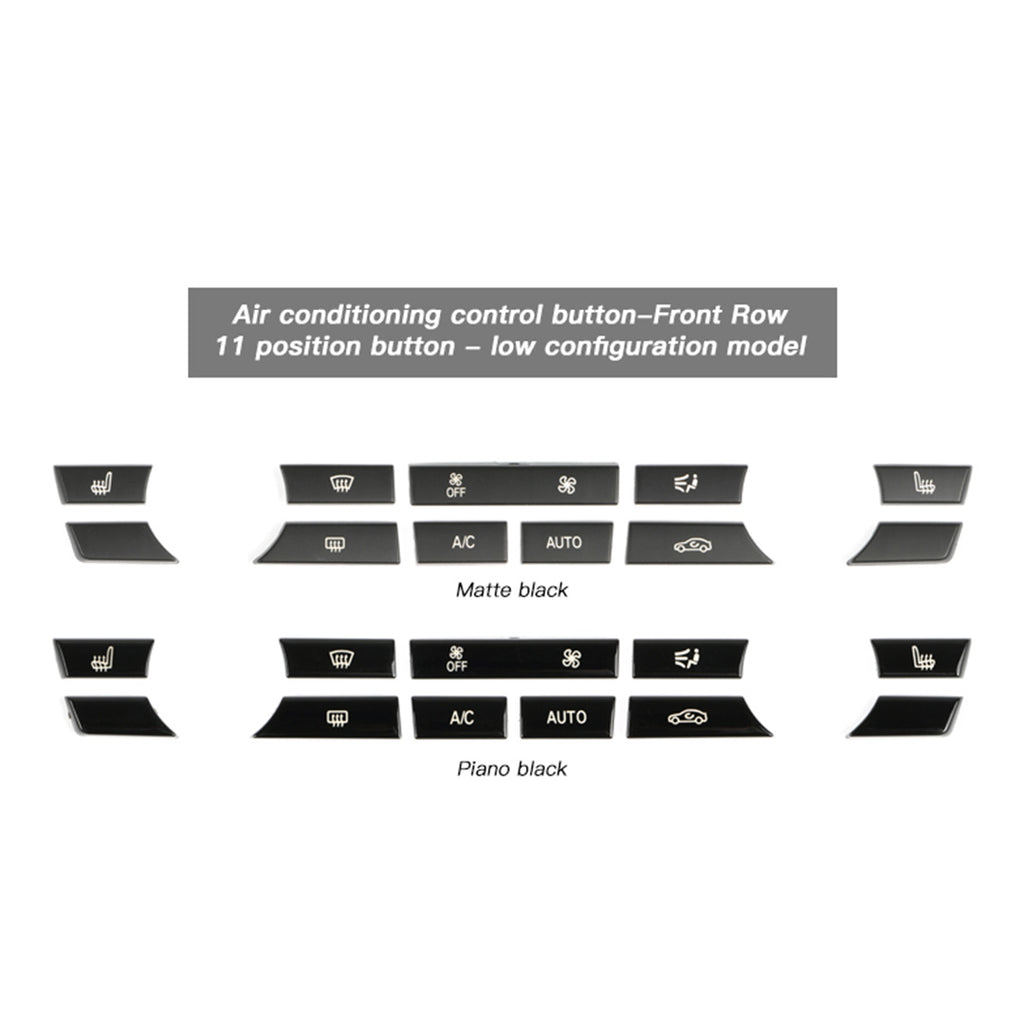 Climate Control Button Kit for BMW 5 6 7 Series X5 X6 2008-2019 F-Chassis