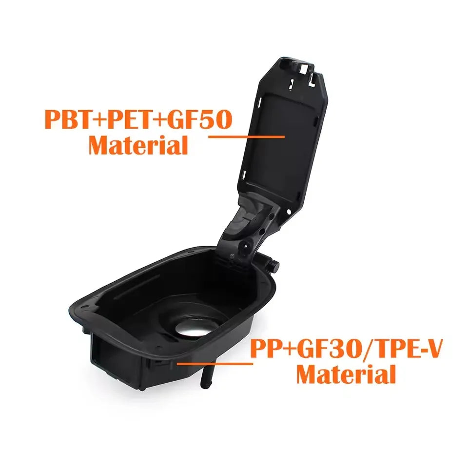 Fuel Tank Cap Cover Assembly for Mercedes-Benz C Class W205 C200 C350 2015-2018 2056304404 2056303204 - image 3