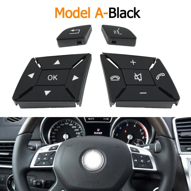 Interior Steering Wheel Multi-function Keys Switch Control Buttons for Mercedes-Benz GL ML W166 G Class W463 1669052800