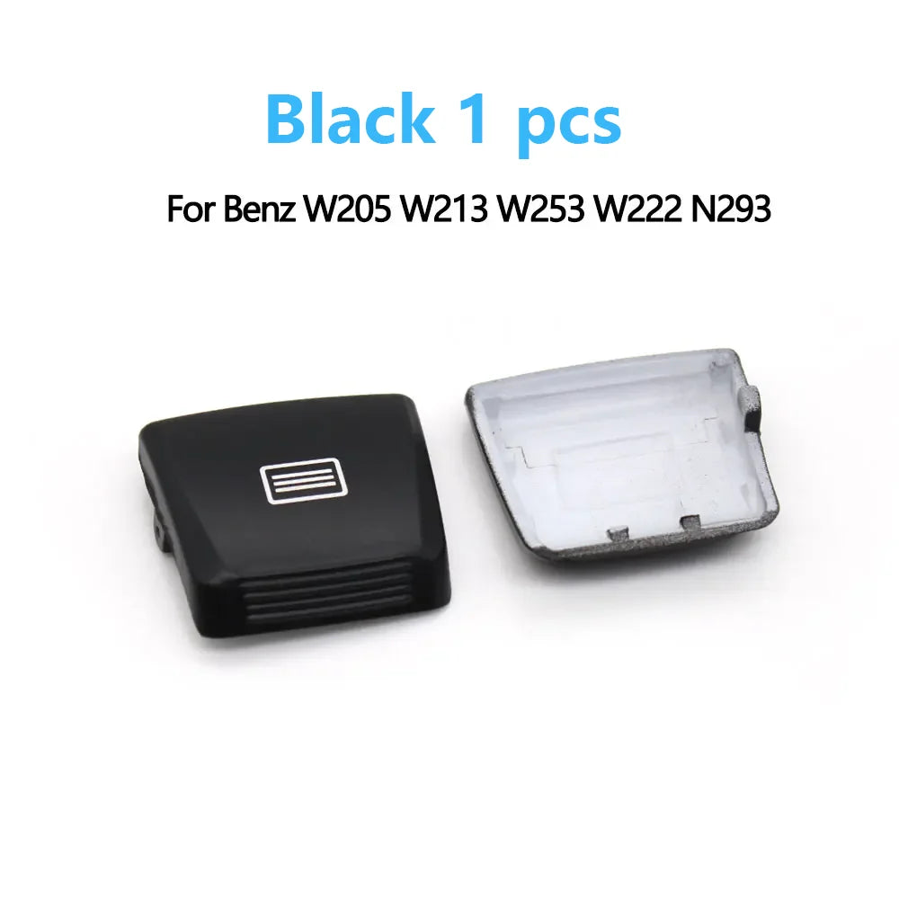 Interior Sunroof Window Switch Buttons Cover for Mercedes-Benz C E S GLC EQC W205 W213 W222 W253 N293 0009002907 - Black 1