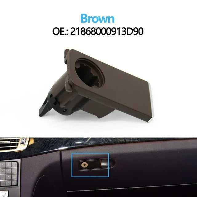 Passenger Side Gloveboxes Handle Cover Lid Lock Toolbox Box Cover Switch for Mercedes-Benz CLS Class W218 CLS300 CLS320