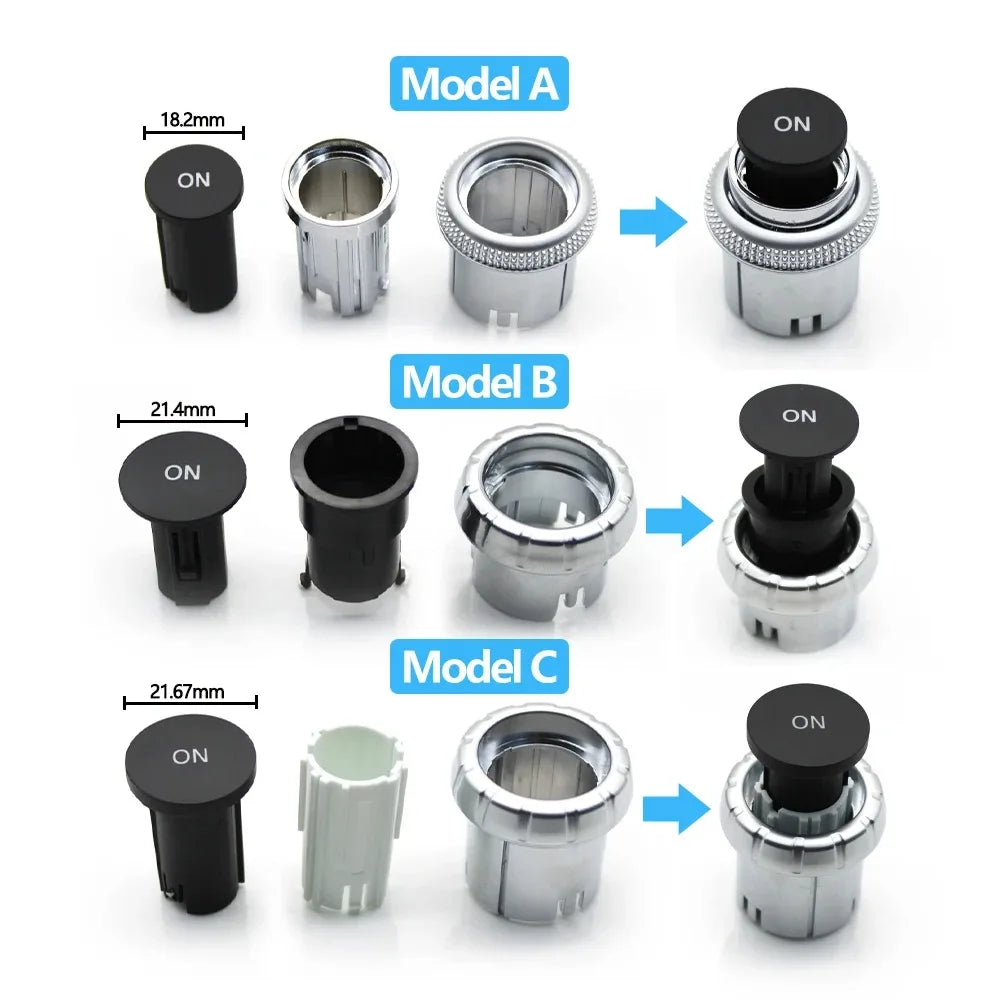 Console Radio Cd Player Buttons On Switch Cap Knob Cover for Mercedes-Benz AC E GLK GLA ML GL CLS W176 W246 W156 W204 W166