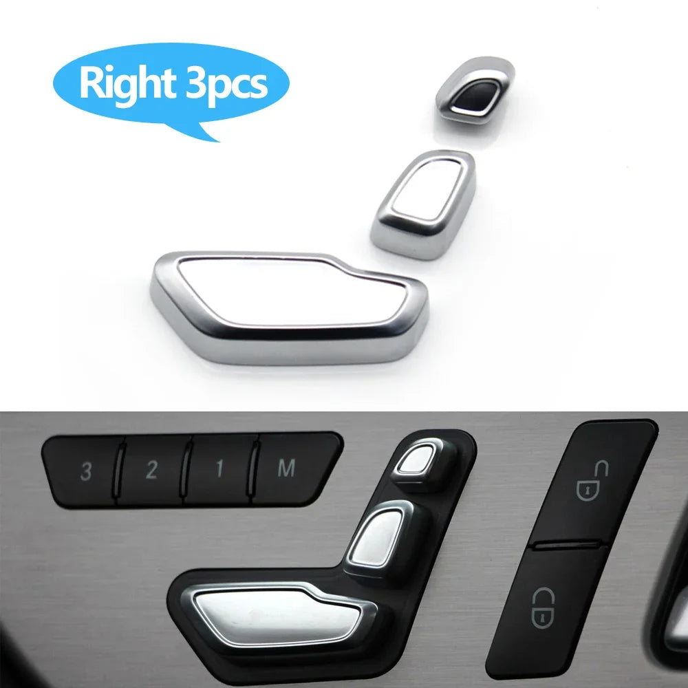 Seat Headrest Adjust Switch Button Cover for Mercedes-Benz C E ML GL GLE GLK W204 W212 W207 W166 X204 E200 ML300 GLE450