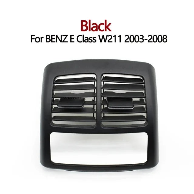 Rear AC Vent Grille Outlet Panel Cover for Mercedes-Benz E Class W211 E280 2003-2008 2118310060 - W211 Black