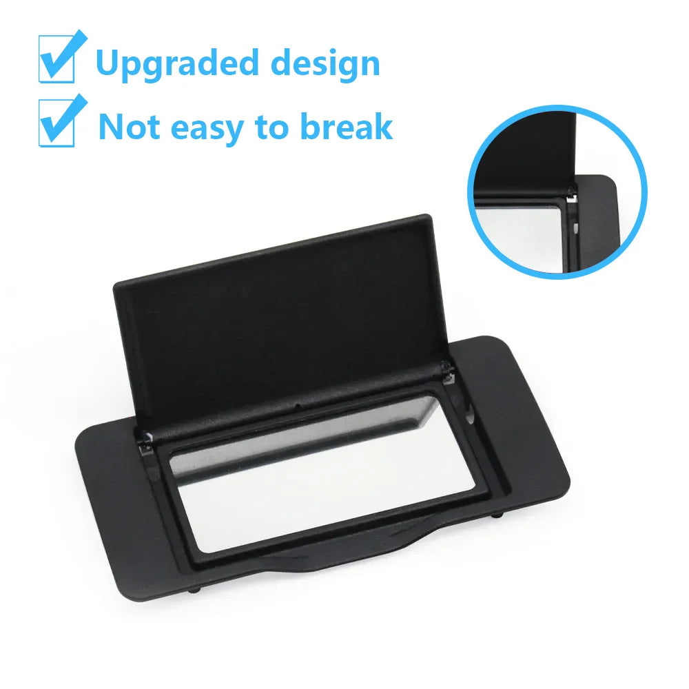 Front Sun Visor Mirror Cover Makeup Mirror Cover for Mercedes-Benz ML GL C Class W164 W203 W251 ML400 GL350 GL450 - image 20
