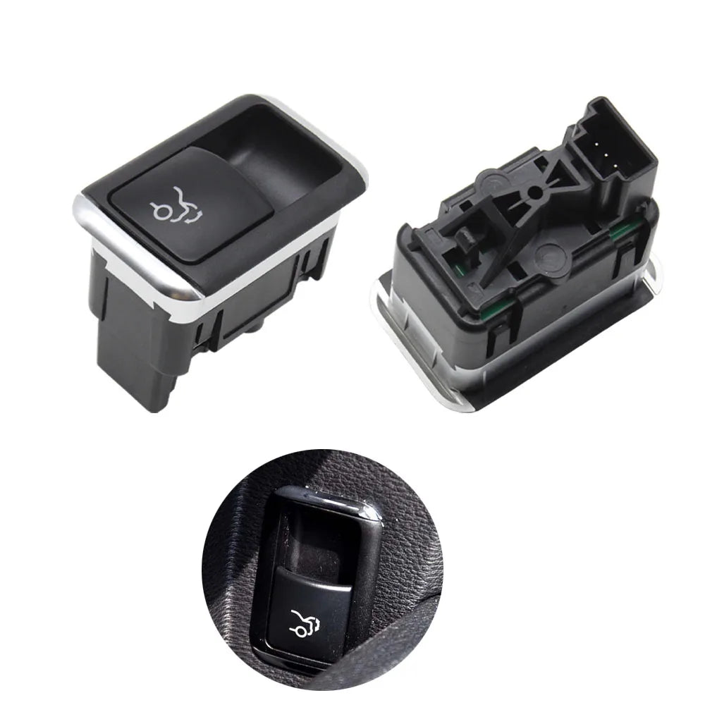 Rear Trunk Release Open Switch Luggage Control Button for Mercedes-Benz C GLK E Class C204 W212 W204 2049055602 - Default