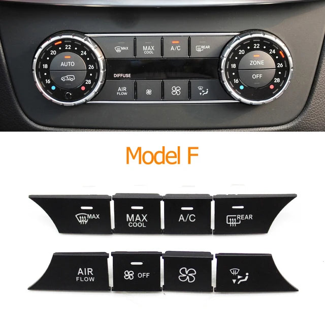 Dashboard Air Conditioning Wind Volume Heater Climate Control AC Buttons for Mercedes-Benz M ML GL GLE GLS W166 W292