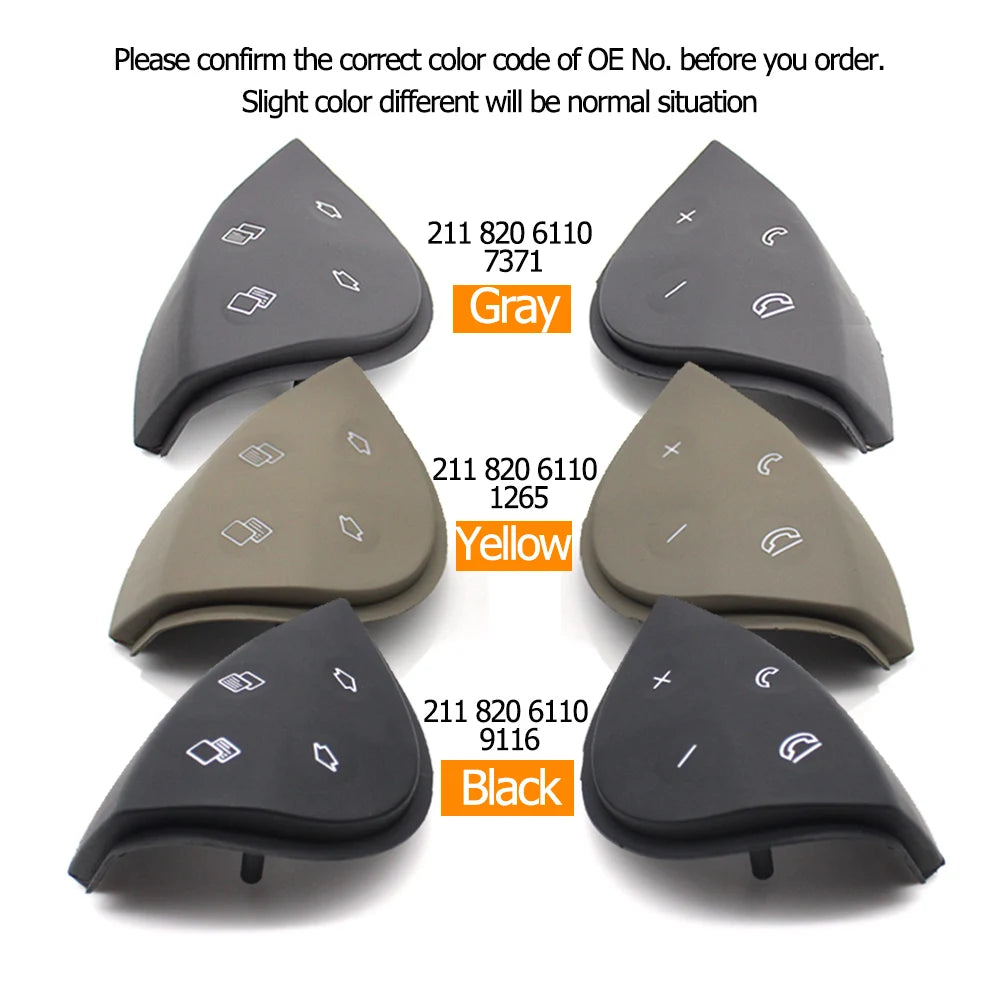 Multi-function Steering Wheel Button Keys Repair Kit for Mercedes-Benz E Class W211 2003-2006 2118206110 - image 4