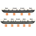 AC Control Switch Button Trim for Mercedes-Benz E Class W212 W207 E200 2009-2016 2129008608 - Standard Size - Model B - image