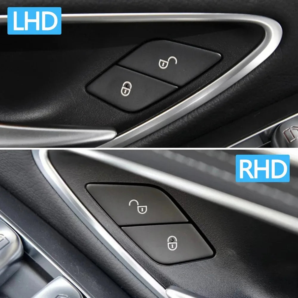 Driver Door Security Lock Unlock Switch Repair Button Cover for Mercedes-Benz C GLC E CLS W205 X253 W213 W447 2059055251
