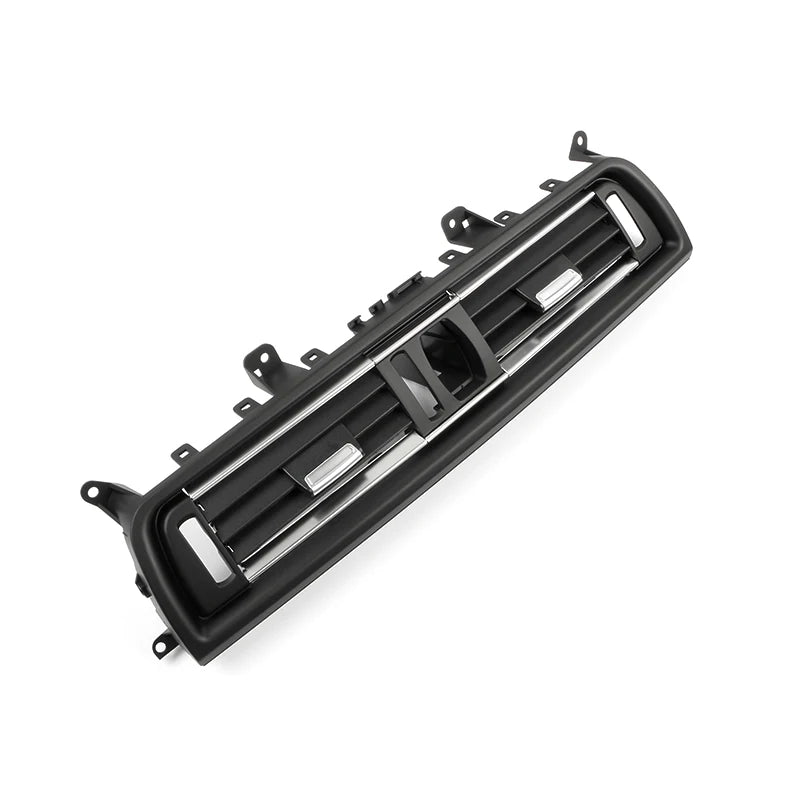 BMW 5 Series AC Vent Outlet Frame with Chrome Trim 2010-2017 F10 F11 - Rear No Heating Hole - image 4