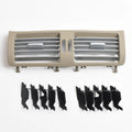 Dashboard Chromed AC Vent Grilles Outlet Cover for Mercedes-Benz R Class W251 2518302254 2518302554 2518302654