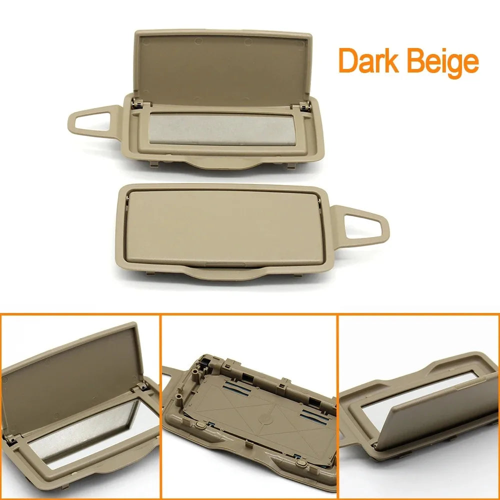 Sun Shade Sunvisor Panel Makeup Cosmetic Mirror Holder Panel for Mercedes-Benz ML GL GLE GLS W166 W292 1668100110 1668109100