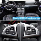 Multifunction Steering Wheel Volume Control Switch Button Cover for Mercedes-Benz E Class W213 Sedan W238 Coupe - image 9