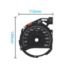 Dashboard Instrument Cluster Speedometer Gauge Overlay for Mercedes-Benz GLC C Class W253 W205 2059002630 2539000000 - image