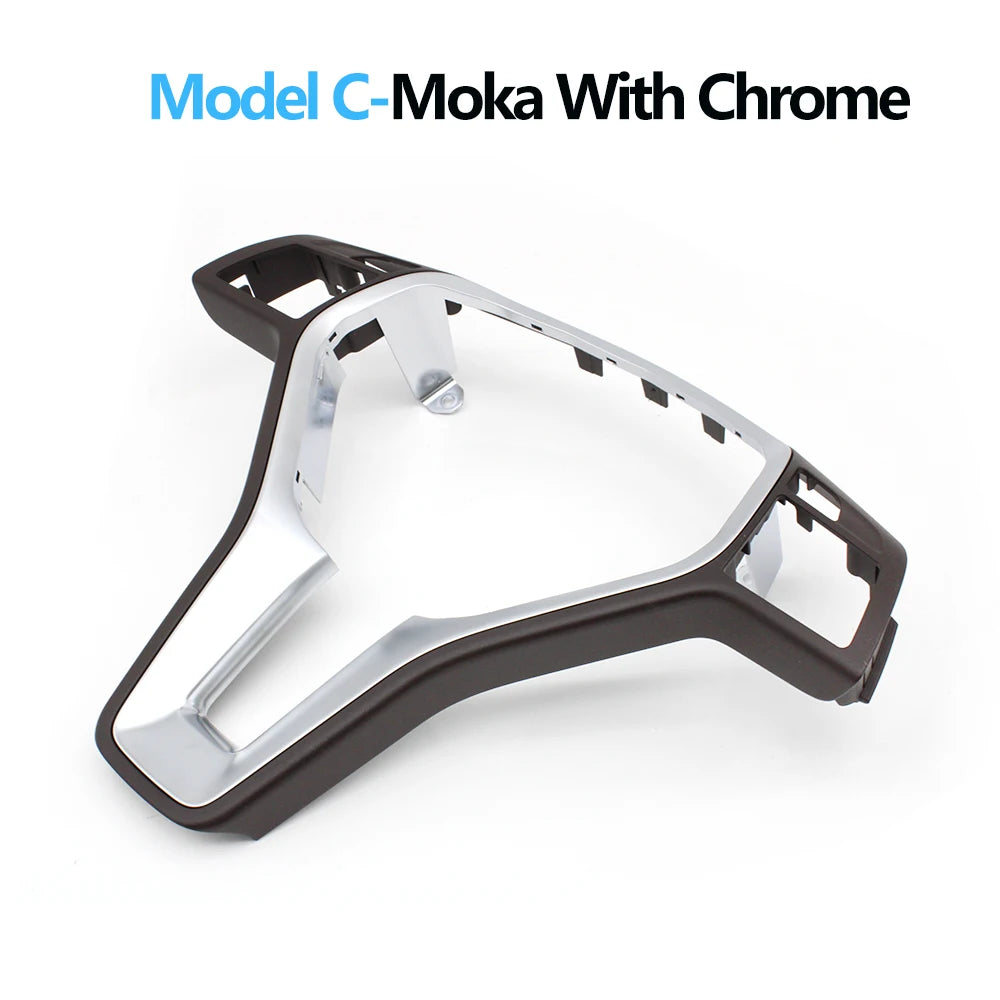 Steering Wheel Outer Frame Chromed Cover Trim for Mercedes-Benz C E GLK CLS Class W176 W246 W204 W212 GLK204 W156 W117 W218
