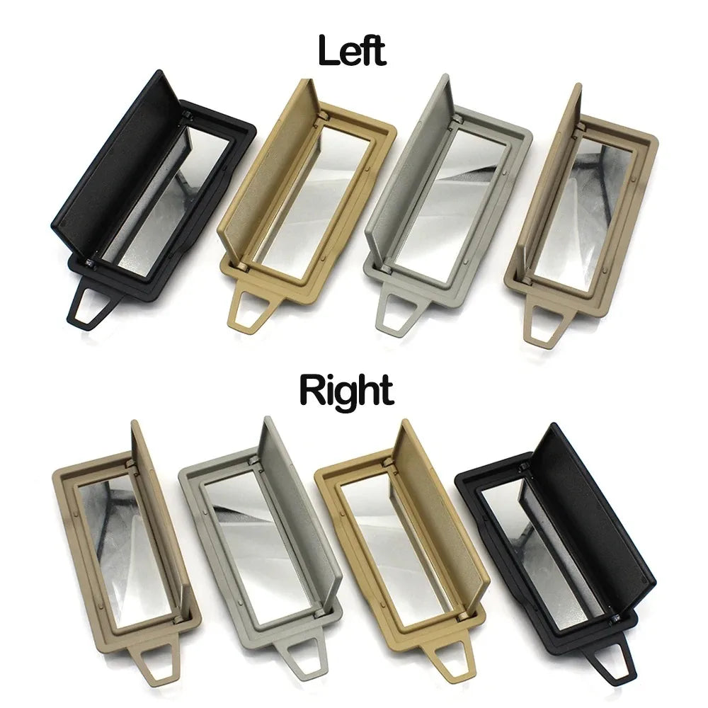 Sunroof Sun Visor Shield Makeup Cosmetic Mirror Panel Cover for Mercedes-Benz ML GL R Class W164 W251 1648101510 1648101610