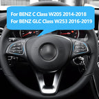 Multi-function Steering Wheel Switch Button Assembly Phone Control Key for Mercedes-Benz C GLC W205 W253 09990502009107