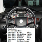 Multi-function Steering Wheel Buttons Kit Phone Control Keys for Mercedes-Benz R Class W251 ML GL W164 CLS W219 W230 W171
