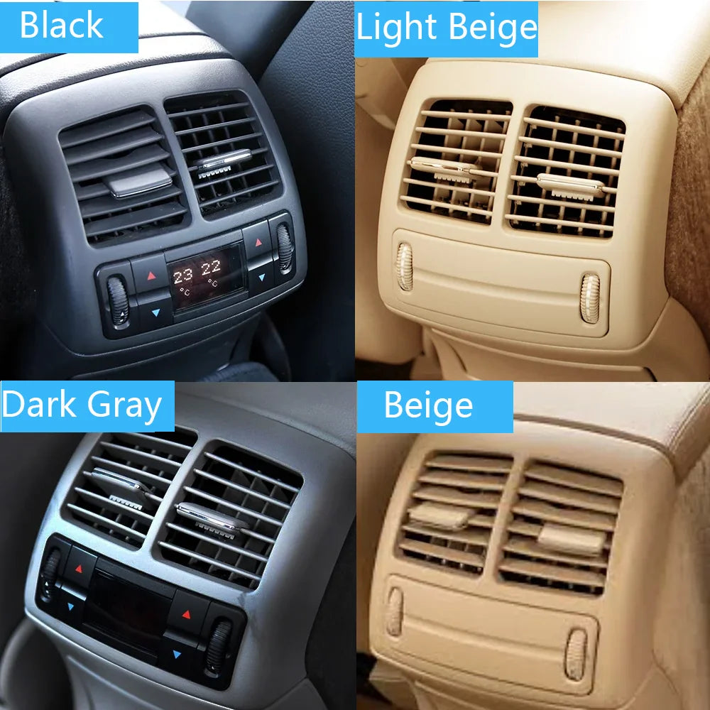 Rear Air Conditioning Outlet Grille AC Vent Grille Panel Cover for Mercedes-Benz E Class W211 2003-2008 E200 E230 E260 E280