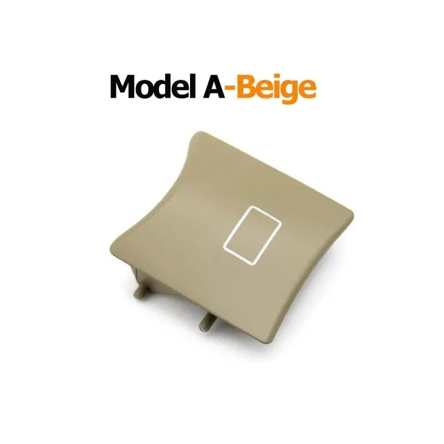 Power Sunroof Window Switch Button Knob Cover for Mercedes-Benz ML GL R Class W164 W251 1648207185 1648702526 - Model A-Beige
