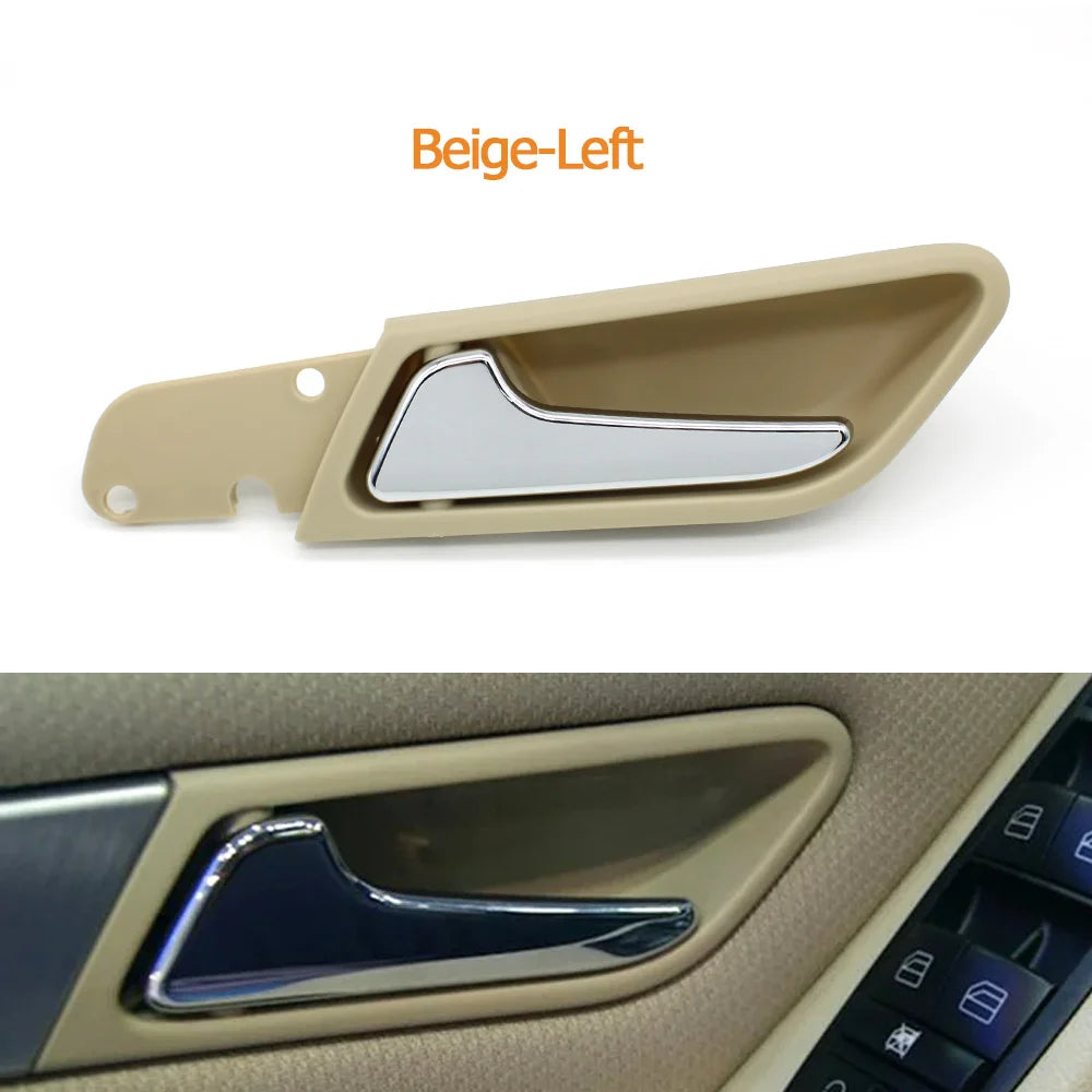 Interior Door Unlock Opening Handle for Mercedes-Benz A B Class W169 W245 1697600961 1697601061 - Beige-Left - image 3