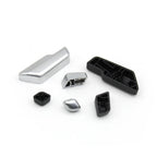 Black Silver Seat Headrest Adjustment Button Switch Cover for Mercedes-Benz W204 C204 X204 GLK204 W212 W207 W166 - image 9