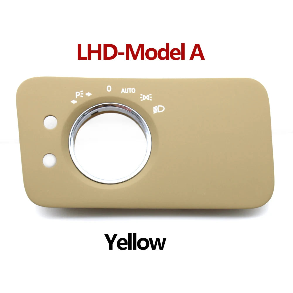 Interior Door Headlight Switch Panel Cover Trim for Mercedes-Benz W219 CLS Class 2007-2009 2195450204 2195450104