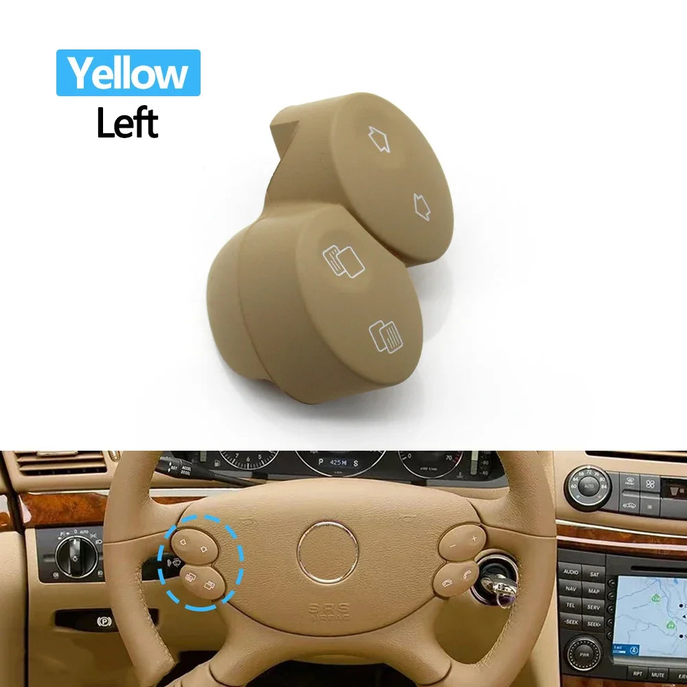 Multi-function Steering Wheel Switch Button Keys for Mercedes-Benz E G CLK CLS Class W211 W463 W209 W219 E300 G55 2308202310