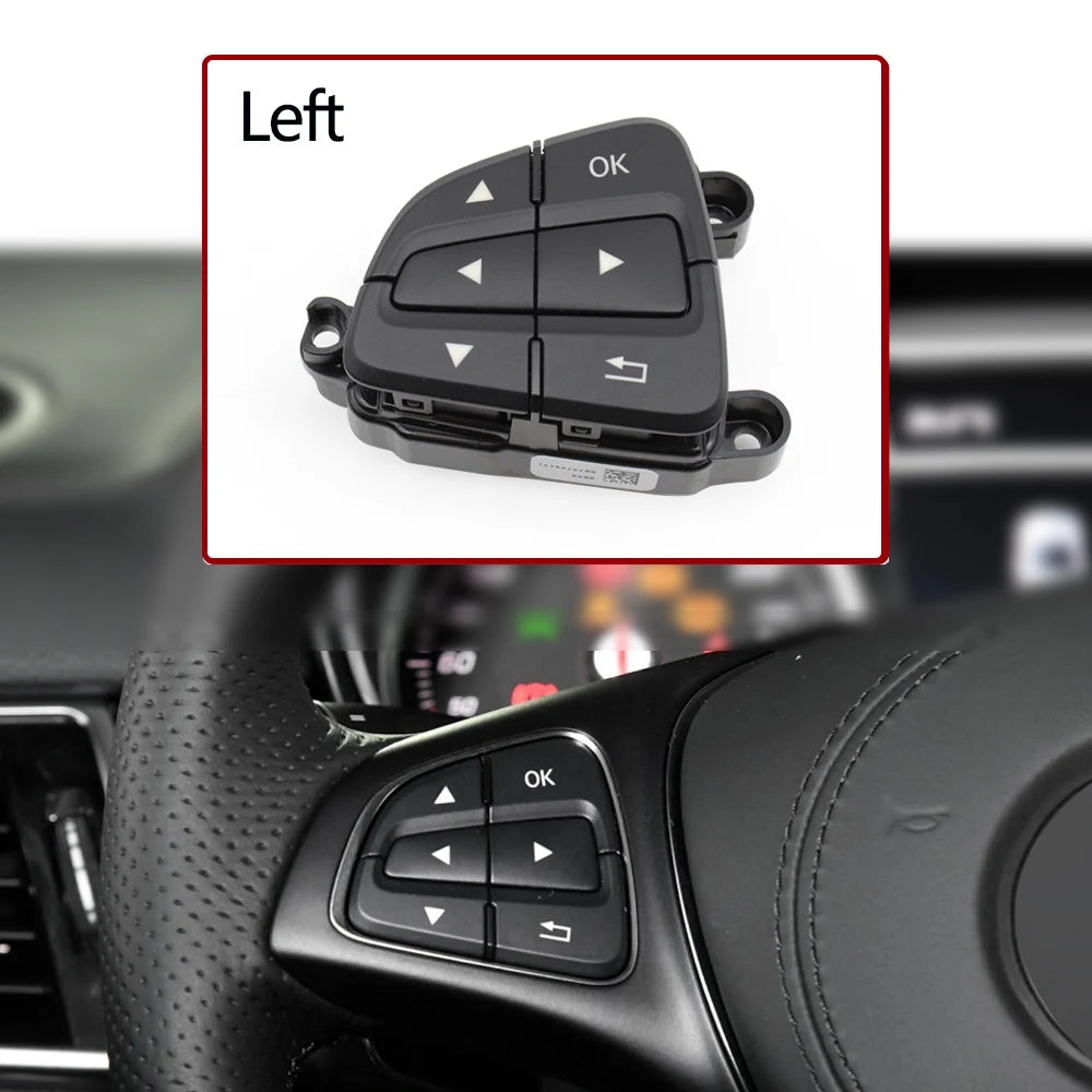 Multi-function Steering Wheel Switch Buttons Phone Control Key for Mercedes-Benz GLS GLE W117 W166 W292 W156 W246 0999050600