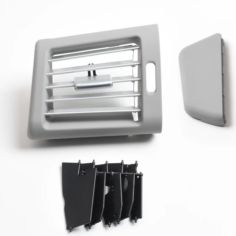 Dashboard Chromed AC Vent Grilles Outlet Cover for Mercedes-Benz R Class W251 2518302254 2518302554 2518302654 - Gray-Left