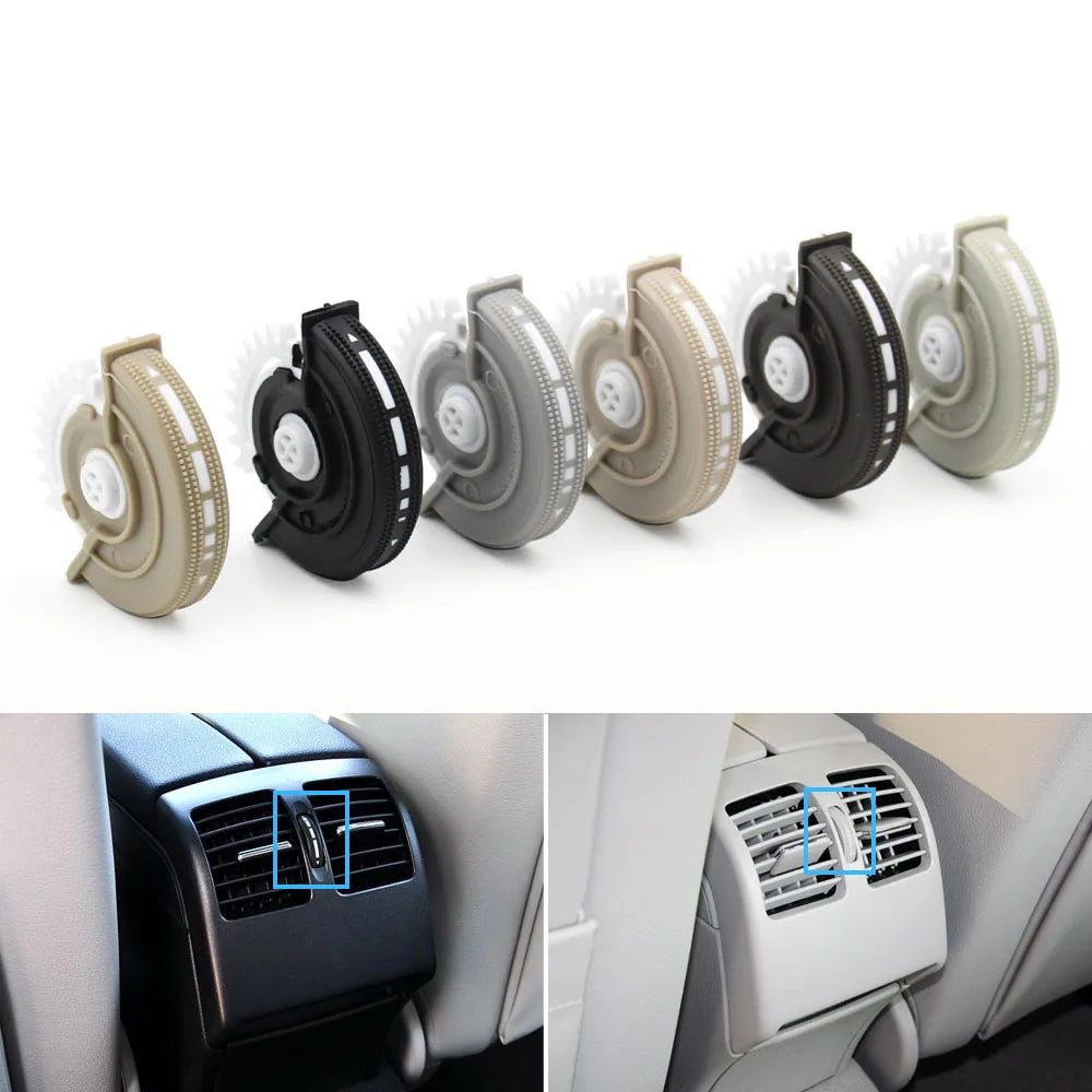 Rear Air Conditioning Air Vent Base Roller AC Vent Rolling Wheel for Mercedes-Benz C E GLK Class W204 W212 W207 X204