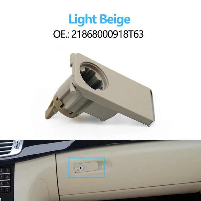 Passenger Side Gloveboxes Handle Cover Lid Lock Toolbox Box Cover Switch for Mercedes-Benz CLS Class W218 CLS300 CLS320