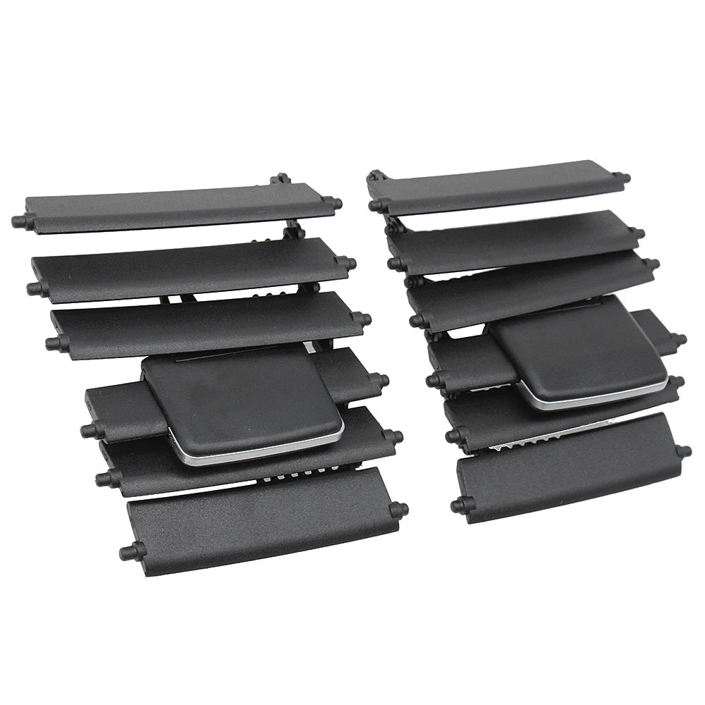 Front Middle AC Air Conditioning Vent Outlet Grille Slide Clip Repair Kit for Mercedes-Benz W166 ML GL 2013-2015 1668300054