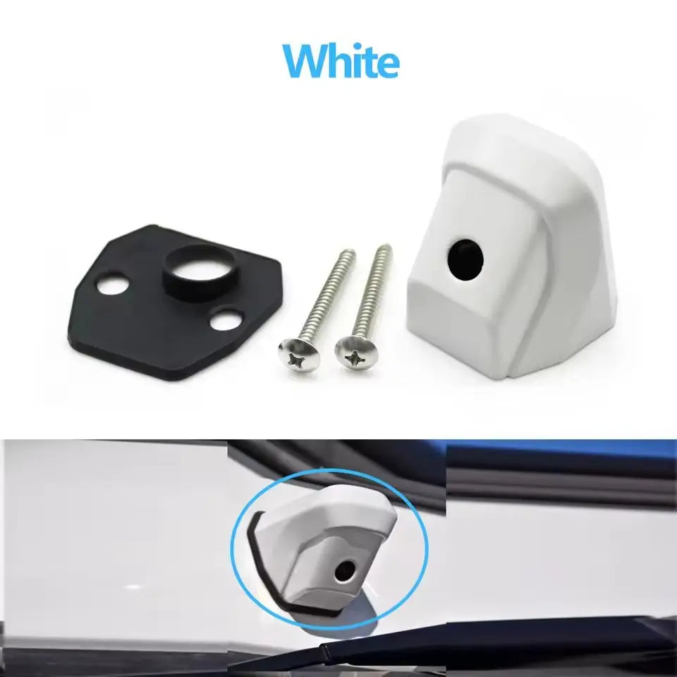 Trunk Tailgate Camera Protection Cover for Mercedes-Benz G Class W463 2009-2018 4638270023 4638210098 - 7*5.4*3.5cm - White