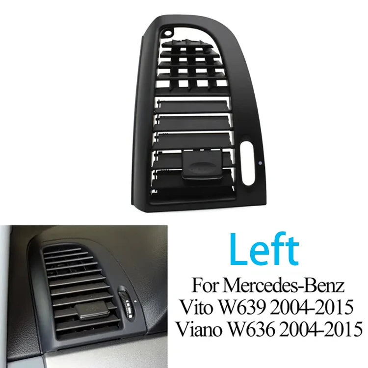 AC Air Conditioning Vent Outlet Panel Cover for Mercedes-Benz Vito Viano W636 W639 2004-2015 6368300300 6368300200 - Front