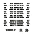 BMW 5/6/7 Series X5 X6 Climate Control Button Kit 2008-2018 F07 F10 F11 F06 F12 F13 F01 F02